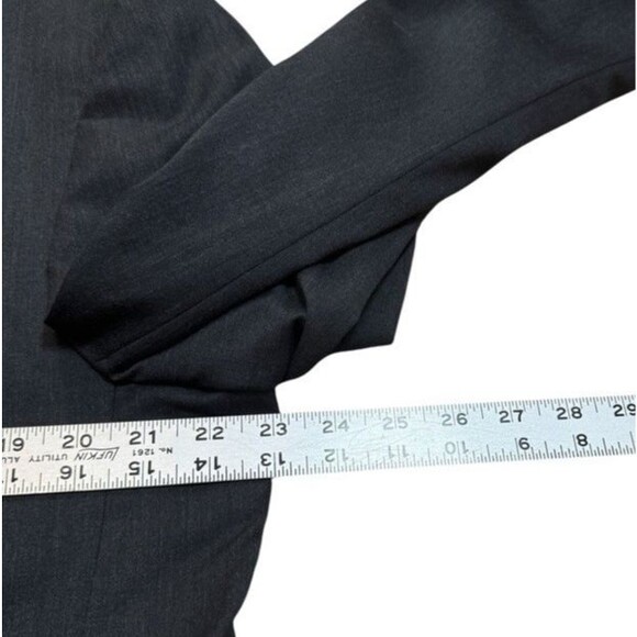 Baumler Blazer Mens Size 46 Double Breasted Wool Vitale Barberis Canonico Jacket - Picture 8 of 11